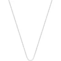 Lucardi Ketting 'Basic' zilver