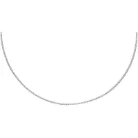 Lucardi Zilveren ketting met gourmet schakel 42 cm