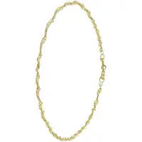 Lucardi 9 Karaat armband gourmet twist