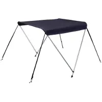 OceanSouth Bimini 2 Bows Awning Zilver 150 / 170 cm