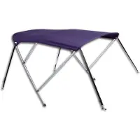 OceanSouth Bimini 3 Bows Awning Zilver 150 / 170 cm