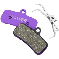 Galfer Paar Semi Metal Pads TRP/Shimano Saint 810 Zee E-Bike