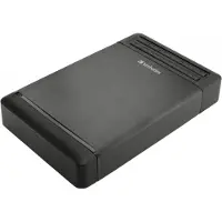 Verbatim 53405 storage drive enclosure HDD-behuizing Zwart 3.5 inch