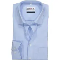 MARVELIS Comfort Fit Overhemd blauw, Effen
