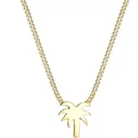Elli Halsketting Palm 925 Sterling Zilver