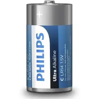 Philips Ultra Alkaline LR14 C - 2 Stuks