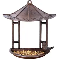 Esschert Design Vogeldrinkschaal Wand voeder - Vogelbad en Waterbad - - Bruin - FB203