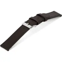 Claudio Calli Horlogeband D400Z Classic Bruin Zilver 14x14 mm