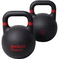 Men's Health Kettlebel Pro Style 12 KG Zwart