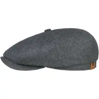 Stetson Hatteras Zijde Flat Cap by
