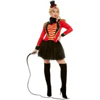 Smiffys Circusdirecteur Op En Top Showvrouw Kostuum
