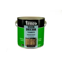 Tenco Buitenbeits Tuindecor Transparant - Kastanjebruin - Zijdeglans - 2,5l
