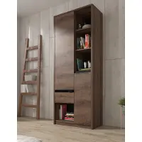 Meubella Boekenkast Diplo - Eiken - 80 cm