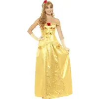 Smiffys Prinsessenjurk voor dames Goldie