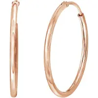 Lucardi Oorbellen rose-goud