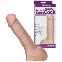Doc Johnson Perfect Erect cock 7 inch Vac-U-Lock