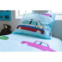 Kayori Dekbedovertrek Kids 4 Wielen Mutli Katoen-140 x 200 / 220 cm | 1-Persoons