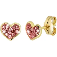 Lucardi Sieraden 'Klassisch' goud / pink