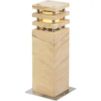 QAZQA Moderne staande buitenlamp zandsteen 40 cm - Grumpy