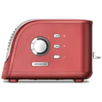 Kenwood TCM300RD/TCM300CR broodrooster, kunststof behuizing, stopfunctie, ontdooifunctie