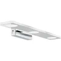 Eglo Cabus, Mat, 3000 K, IP44, Chroom, Geborsteld staal