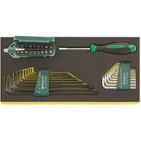 Stahlwille TCS 1201/4000/10766/38 Haakse schroevendraaierset 39-delig