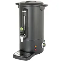 Hendi Ketel voor warme dranken, Matt, Drankautomaat, Zwart