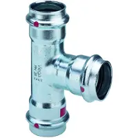Viega Prestabo 1118 staal pers T-stuk 28x22x22mm