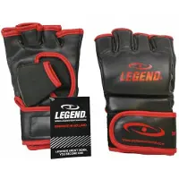 Legend Sports Bokszak / MMA Handschoenen Heren/Dames Zwart-Rood PU