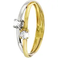 Lucardi Ring 'Klassisch' zilver