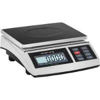 Usorteret Tafelweegschaal - 30 kg / 1 g - 21 x 27 cm - LCD
