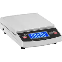 Steinberg Systems Digitale tafelweegschaal - 5,000 g / 0,5 g - 14,8 x 15,2 cm - LCD