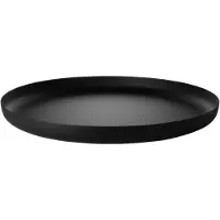 Alessi Dienblad Round Texture Black