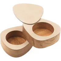 Lind DNA Peper- en zoutstel Curve Salt & Pepper Nupo Sand (Set van 2)