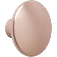 Muuto Dots Haak Metaal Ø5 Cm - Haken en hangers Aluminium Rose - 97244