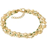 Ixxxi Armband Botswana Green Goud