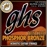 GHS Thin Core Phosphor Bronze 10-41 Snaren voor akoestische gitaar