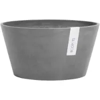 Ecopot's Schaal frankfurt d30h15cm grijs
