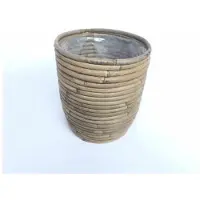 Van der leeden Pot rond ballon streep D24H24 cm