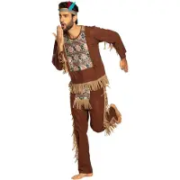 Boland Indianen Kostuum Bruine Beer Man