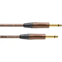 Cordial CSI15PP-METAL ENCORE 6.3 TS jack - 6.3 TS jack recht instrumentkabel 15m