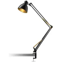 NORDIC LIVING Tafellampe , Goud / Messing, Werkkamer / Kantoor, Aluminium