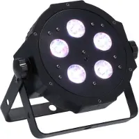 Adj Mega Hex Par Flat LED Par Can & Carry Bag Bundle
