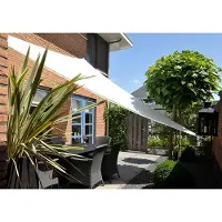 Maxxtools Luxe schaduwdoek Zonnescherm - 3.6 x 3.6 m - Creme
