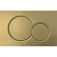 Geberit Sigma by drukplaat goud