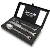 Mikamax Gereedschap Bestek No.10 - 3-Delig - Gereedschap Bestek - 25,5x13,5x3,5 cm