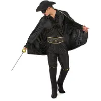 Generik Musketier kostuum voor mannen - Verkleedkleding - Maat XL