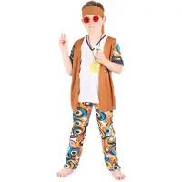 Generik Hippie outfit voor jongens - Verkleedkleding