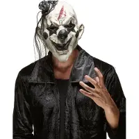 Vegaoo Griezelig rocker clown masker