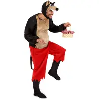 E-Carnavalskleding.nl Carnavalspak Boze wolf